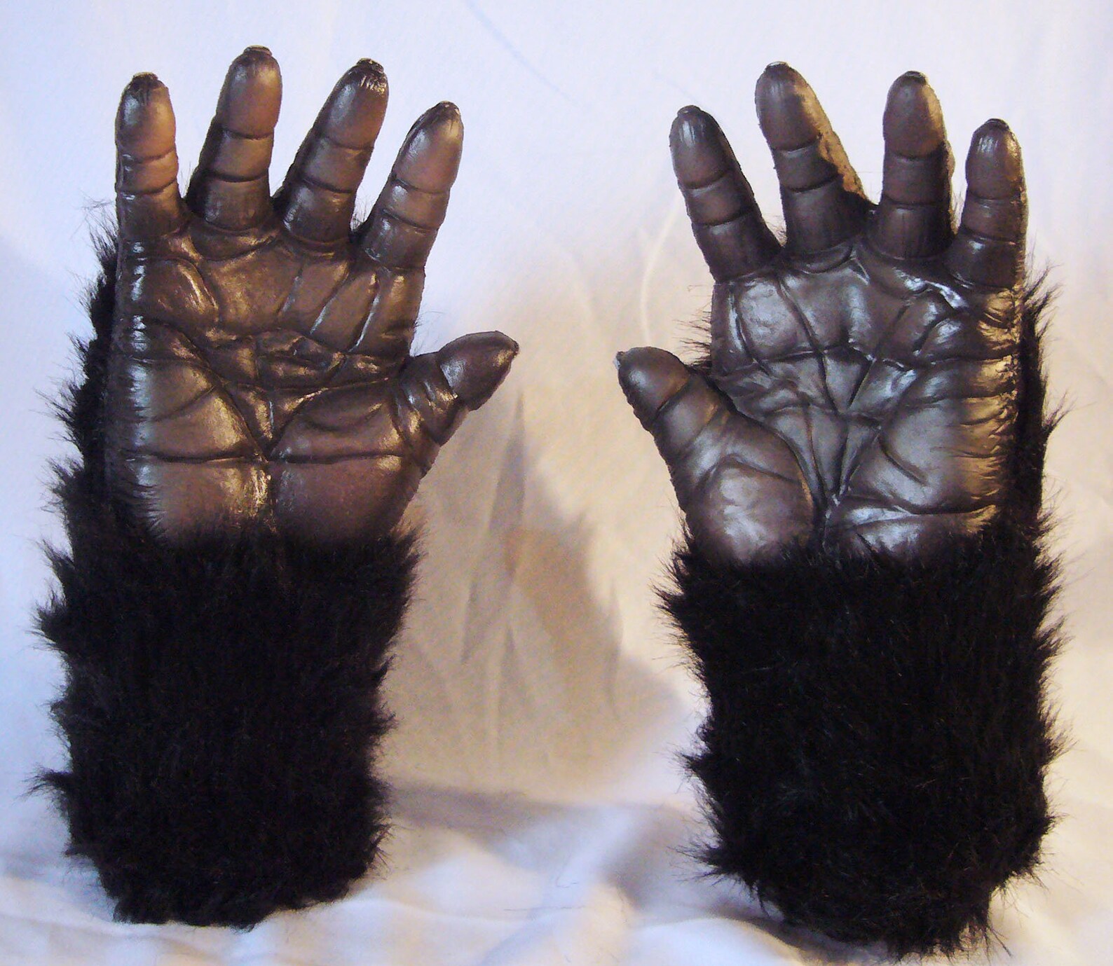 Latex Hand Gloves for Gorilla or Werewolf pair Etsy