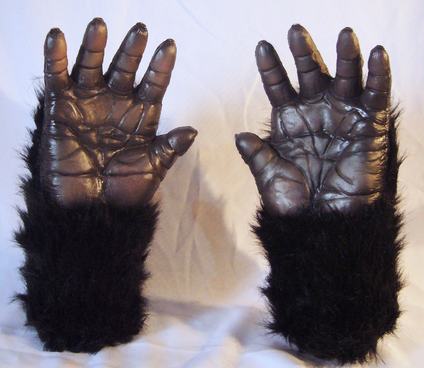 Latex Hand Gloves for Gorilla or Werewolf pair Etsy