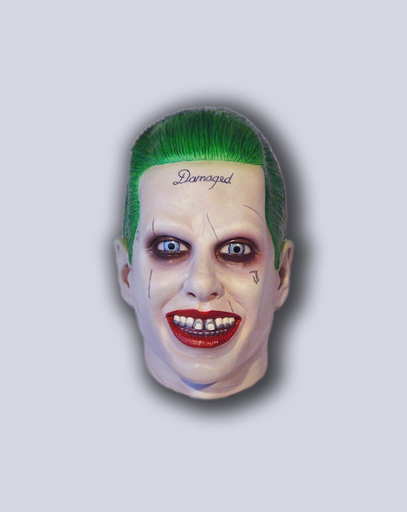 Joker Latex Mask, Joker Mask, Smiling Clown, Suicide Cosplay - Etsy
