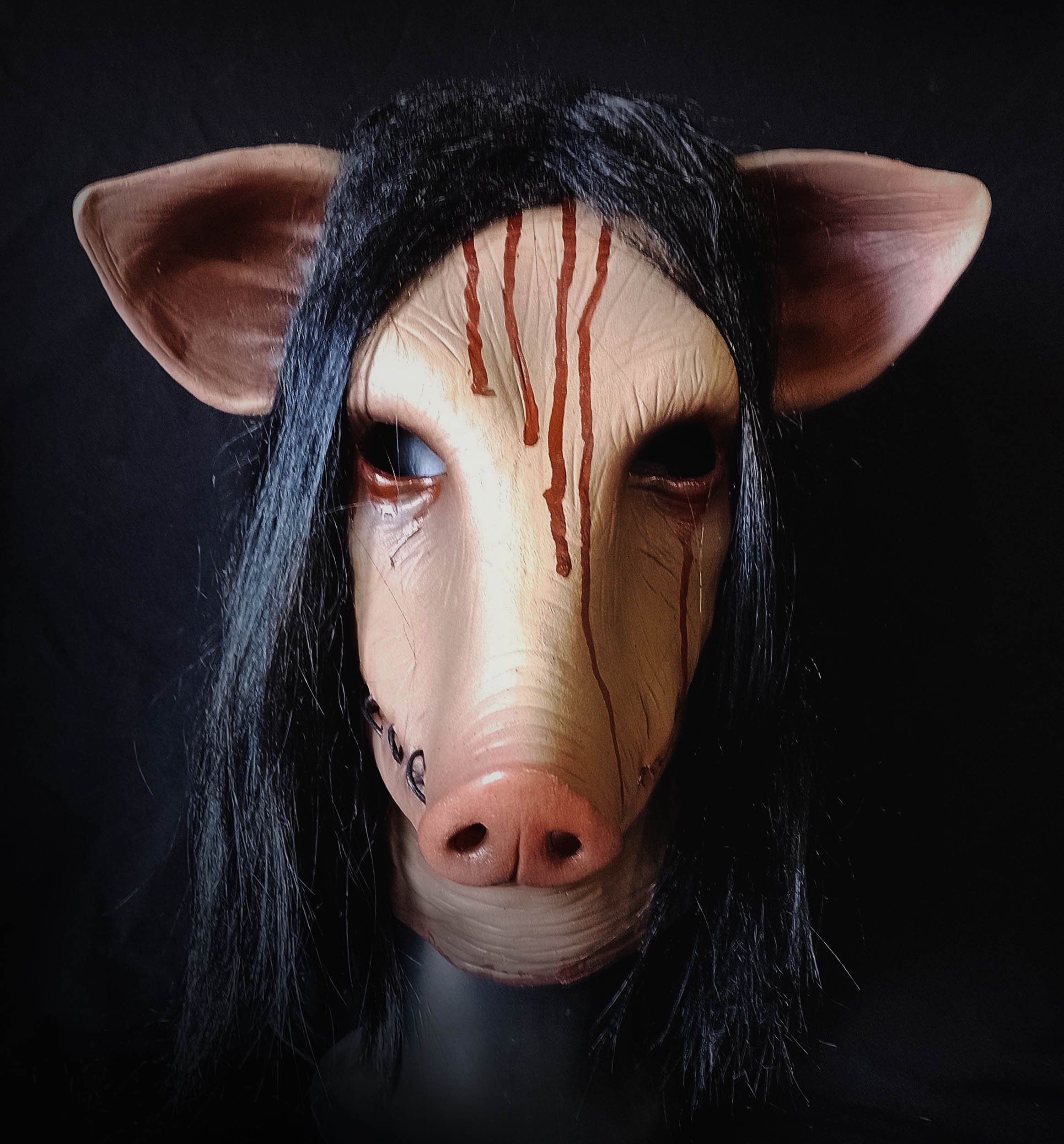 Pig Mask, Horror Cosplay, Halloween Costume - Etsy