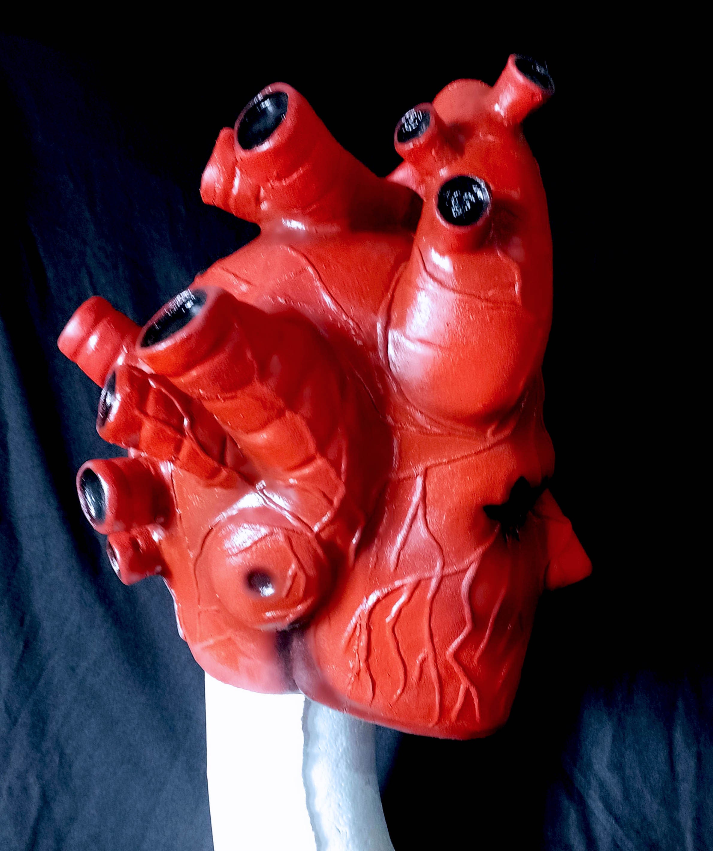 Shin Latex Mask, Dorohedoro Cosplay Red Heart - Etsy