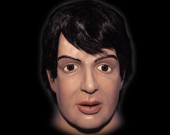 Paul Mc Latex Mask, Rock and roll, Musician, Fab Four, Hey Jude, Costume Props, Cosplay