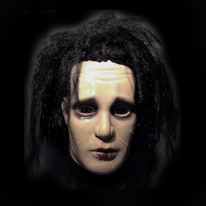 Edward Scissors Latex Mask, Halloween Prop, Dark Cosplay