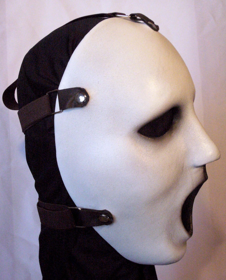 Scream Latex Mask Brandon James Slasher Maniac Ghostface Etsy