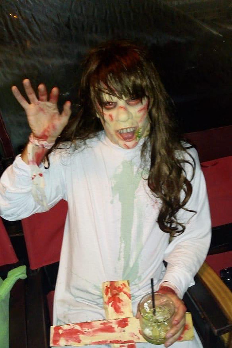 The Exorcist latex Mask Regan macneil mask Horror movie | Etsy