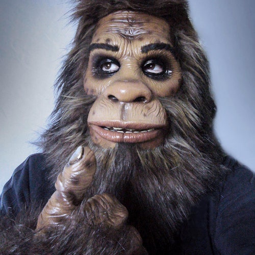 Sasquatch Latex Mask Bigfoot Mask Yeti Custome Squatch - Etsy
