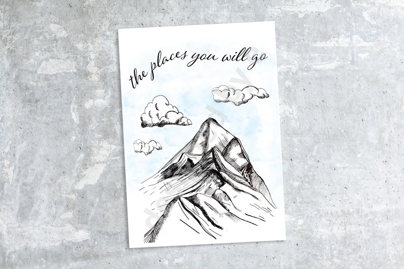 Printable Dr. Seuss Graduation or Congratulations Card - Etsy