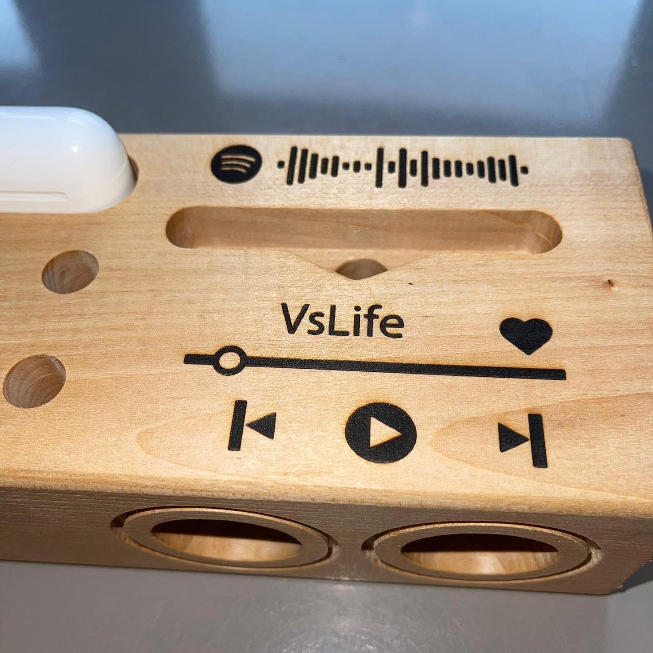 Personalized Customized Wooden Phone Amplifier Handmade Etsy UK