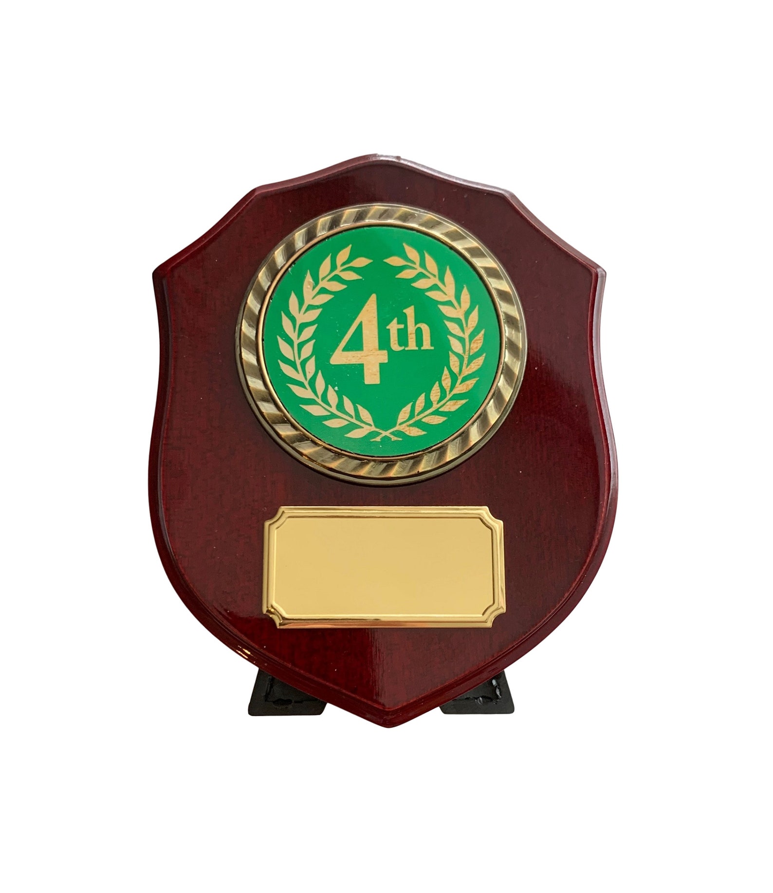 Personalised Premium 4th Place D1 Sports Shield 155 mm T Etsy