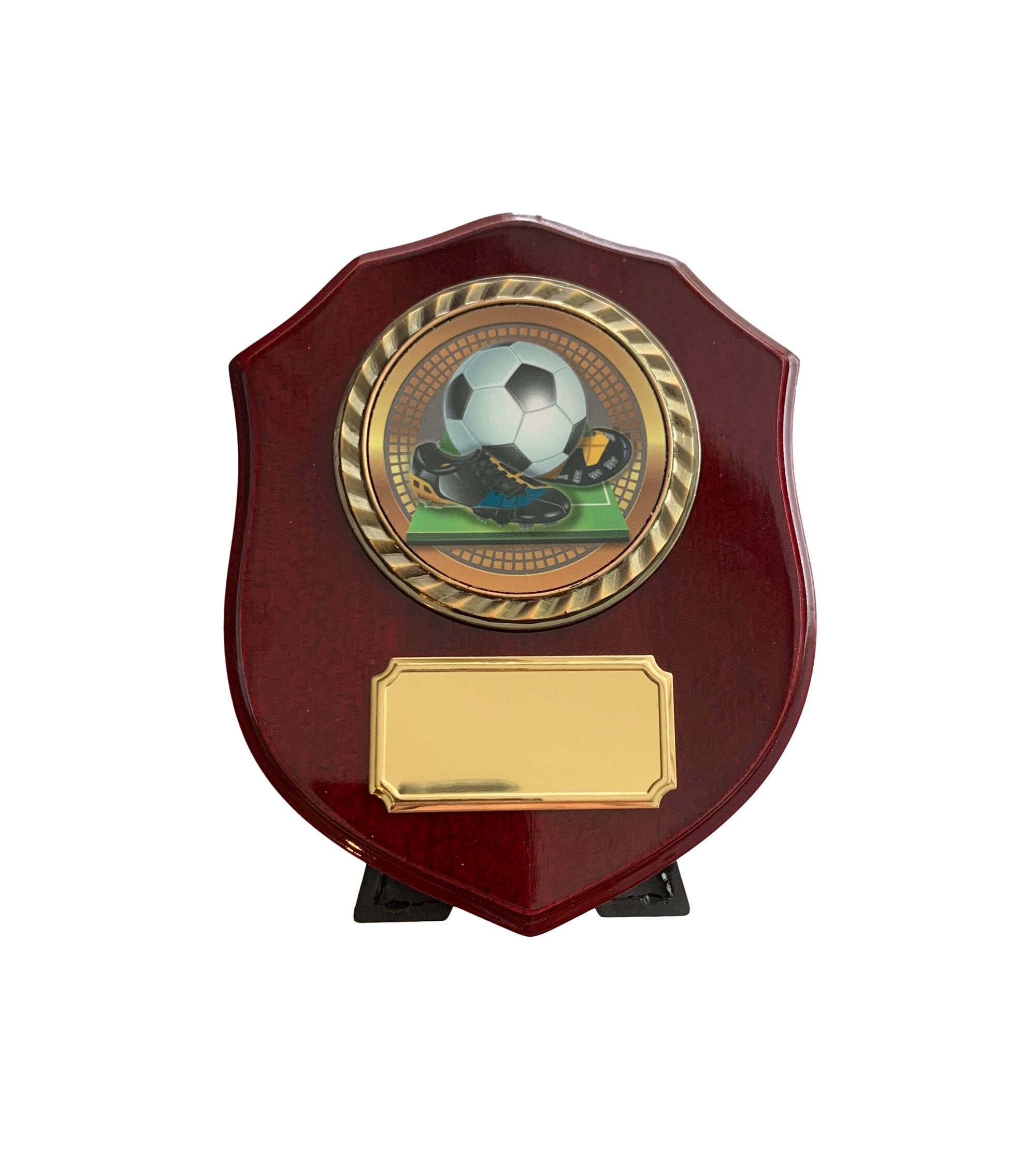 Personalised Premium Football and Boot Sports Shield 155 mm Etsy