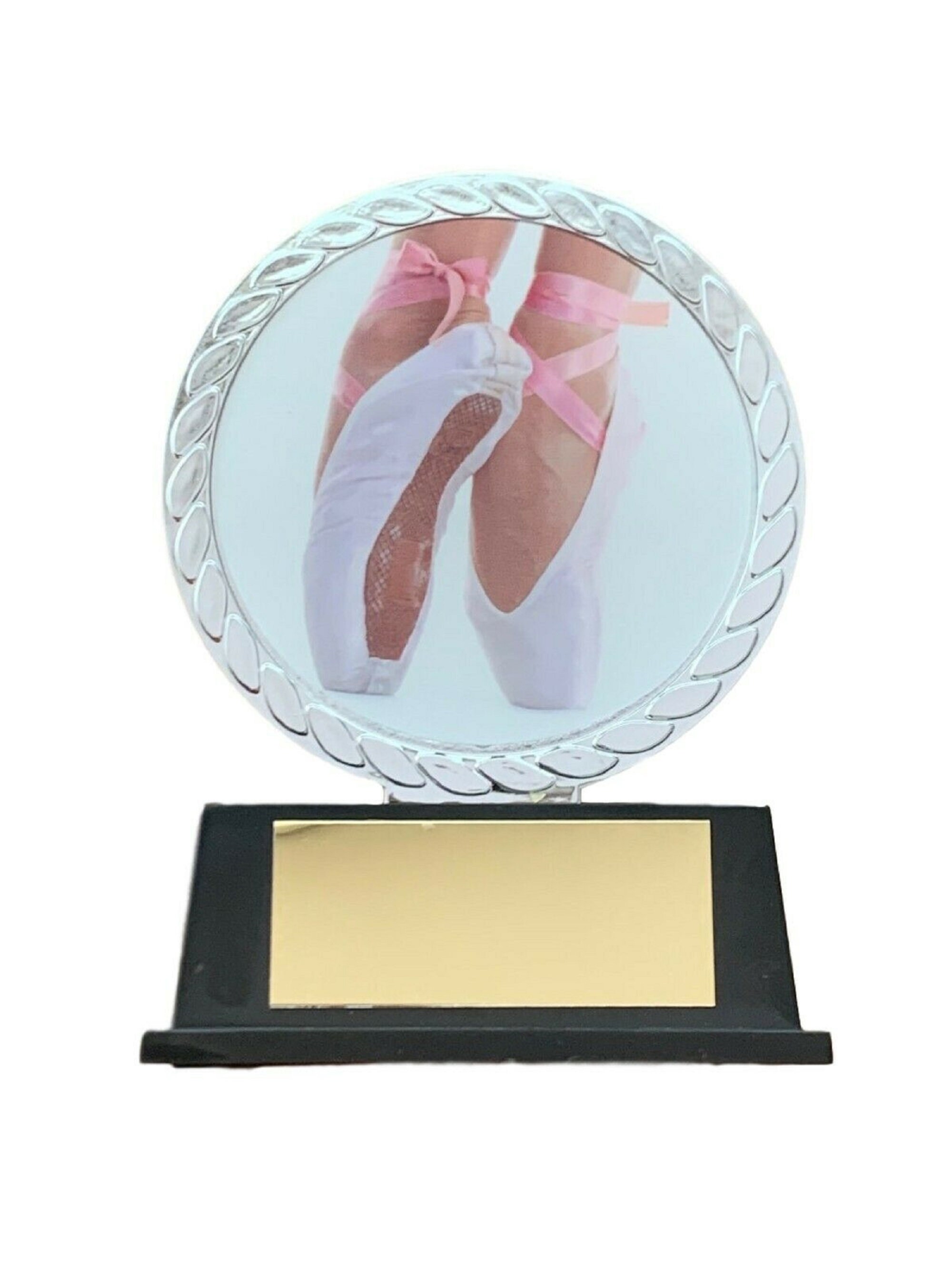 Ballet Dance Shoes Trophy 85 mm Silver Plastic Award G Etsy