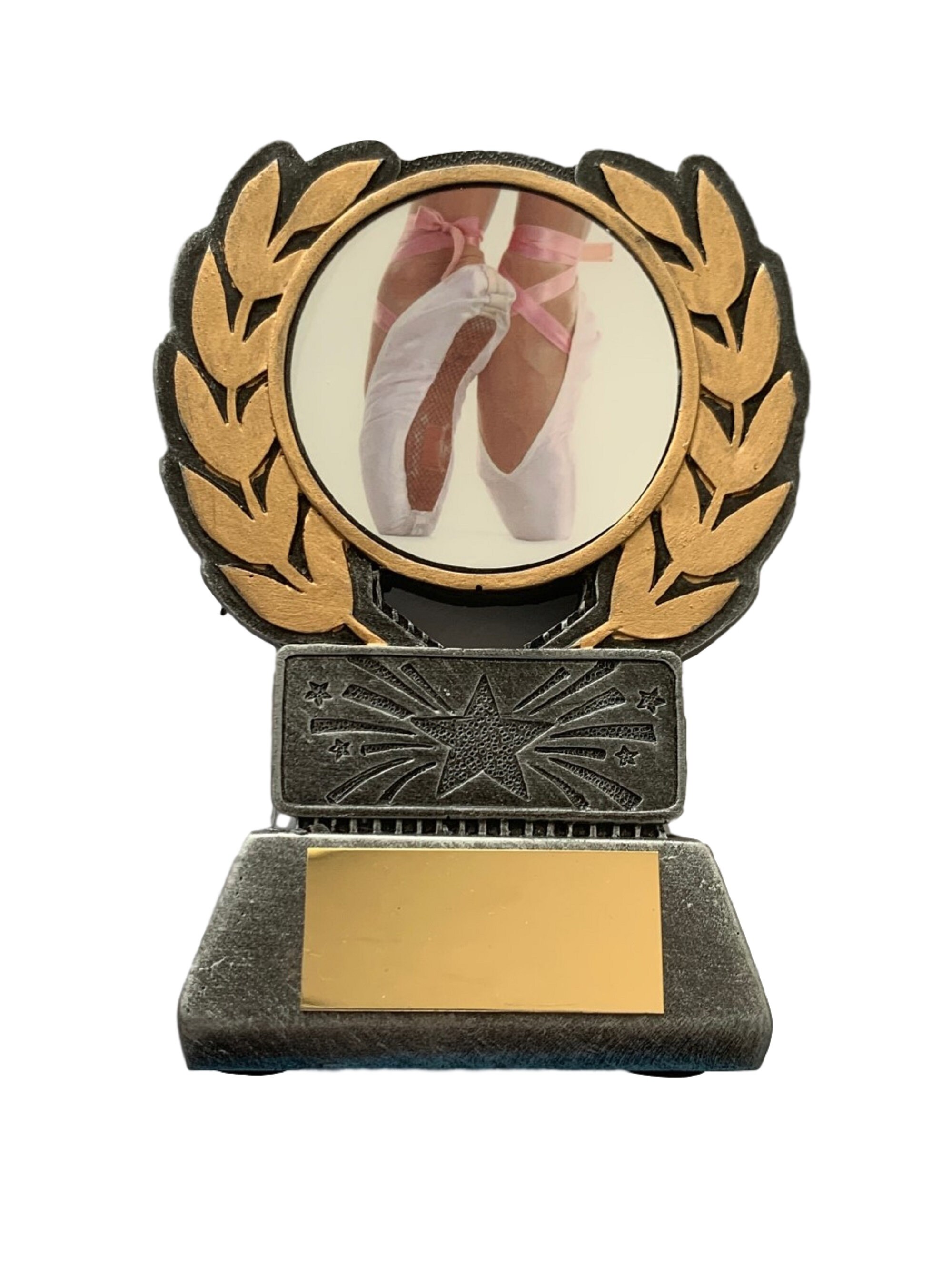 Ballet Shoes Laurel Leaf Award Sports Trophy 120 mm G Etsy