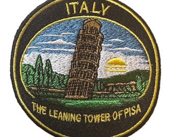 Italien Der schiefe Turm von Pisa Patch (A)