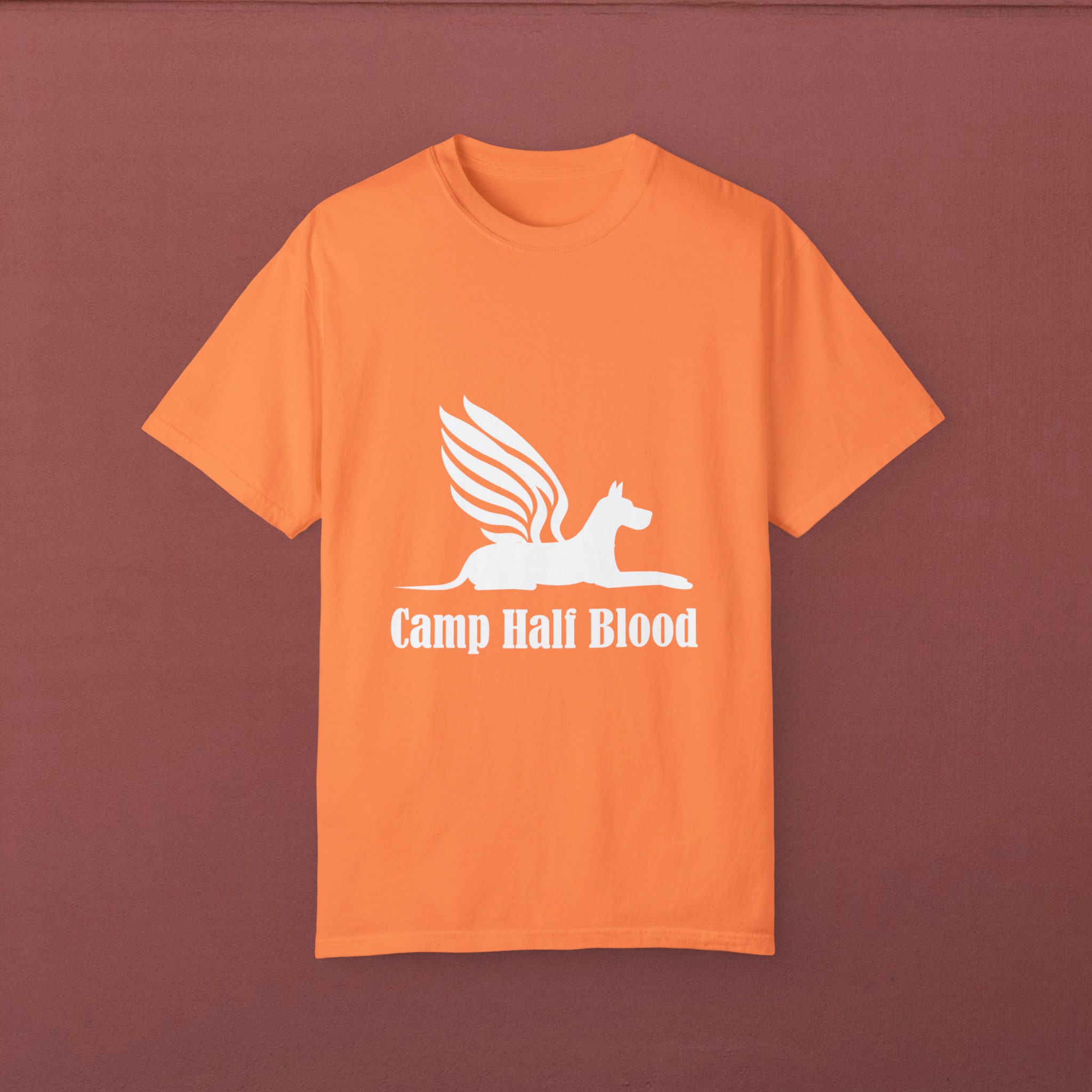 T-shirt Camp Half-Blood chronicles Percy Jackson & the Olympians Clothing,  T-shirt, orange, mobile Phone Case, hoodie png