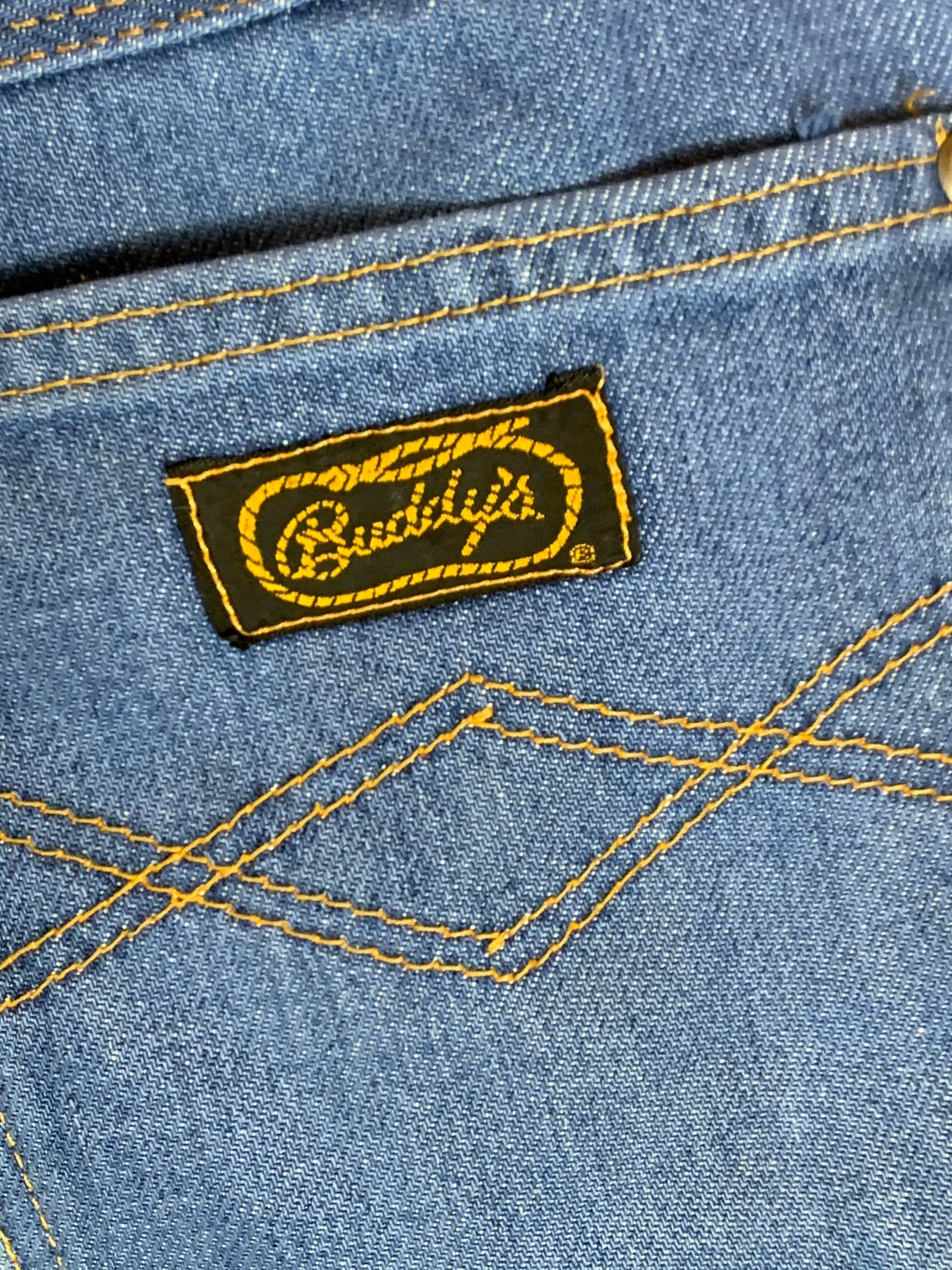 Vintage Buddys denim jeans 36 x 30 | Etsy