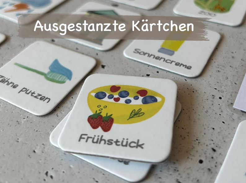 MEGA Tagesplan Kind Sonne, Routineplan für Kinder, Montessori, Vorschule Kita Deutsch Bild 6