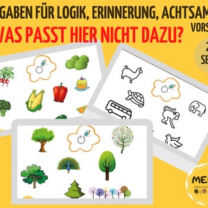 Online vorschule übungen Deutsch (Sprachlehre)