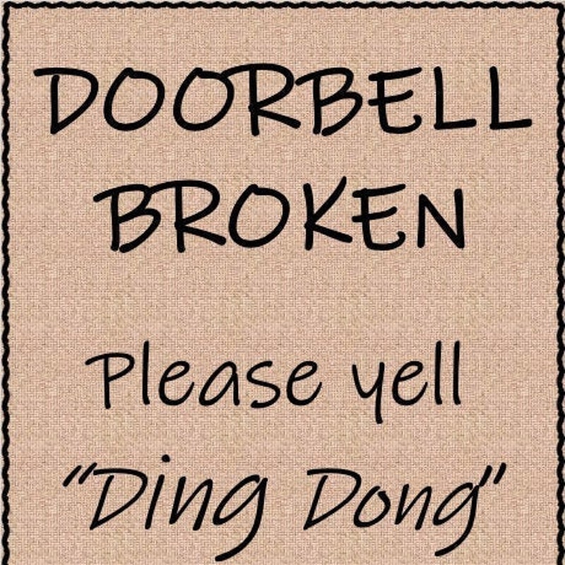 Broken Sign - Etsy
