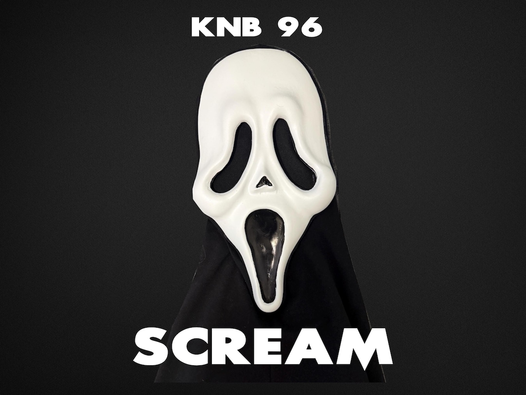 KNB Ghostface Mask – Scream (1996) Movie-accurate Replica - Etsy