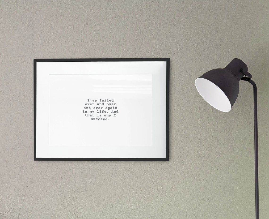 Quote Print Poster Quote Posters Quote Wall Art Quote Art Etsy