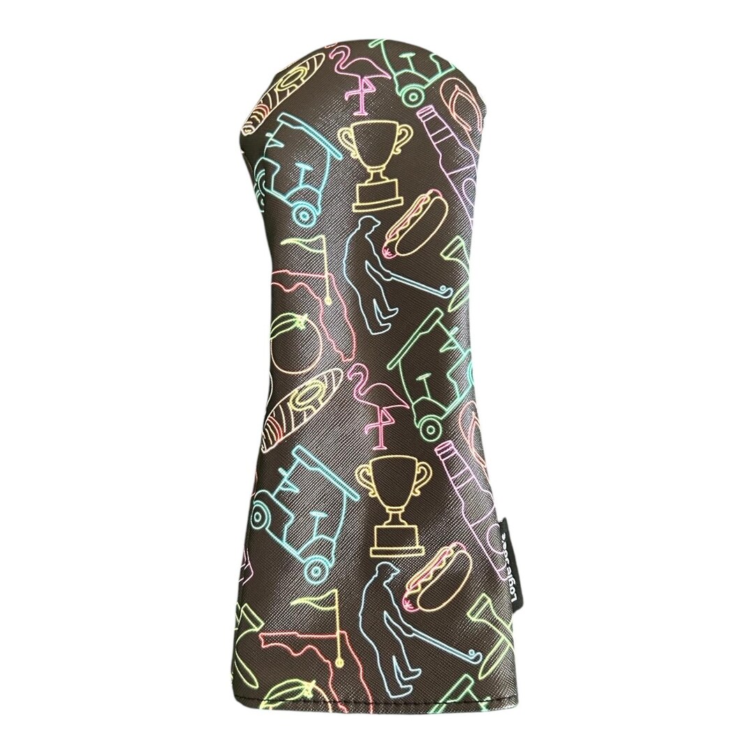OGIO Purple Jungle – Neon Tropics Fairway Wood Head Cover – Golf