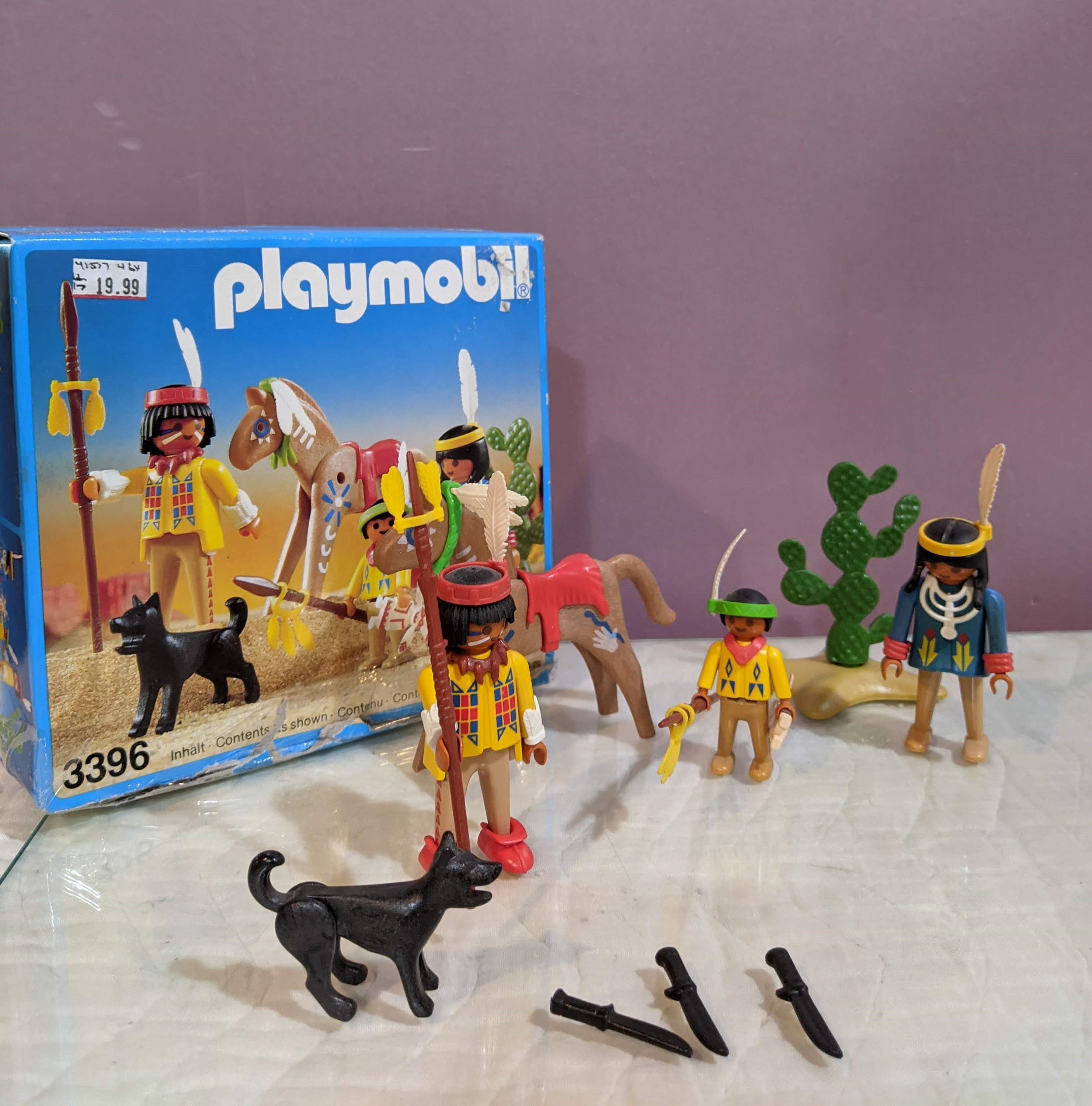 Vintage Playmobil Native Complete in Box