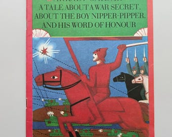 Vintage Children's Book: A Tale About War Secret, 1975 USSR