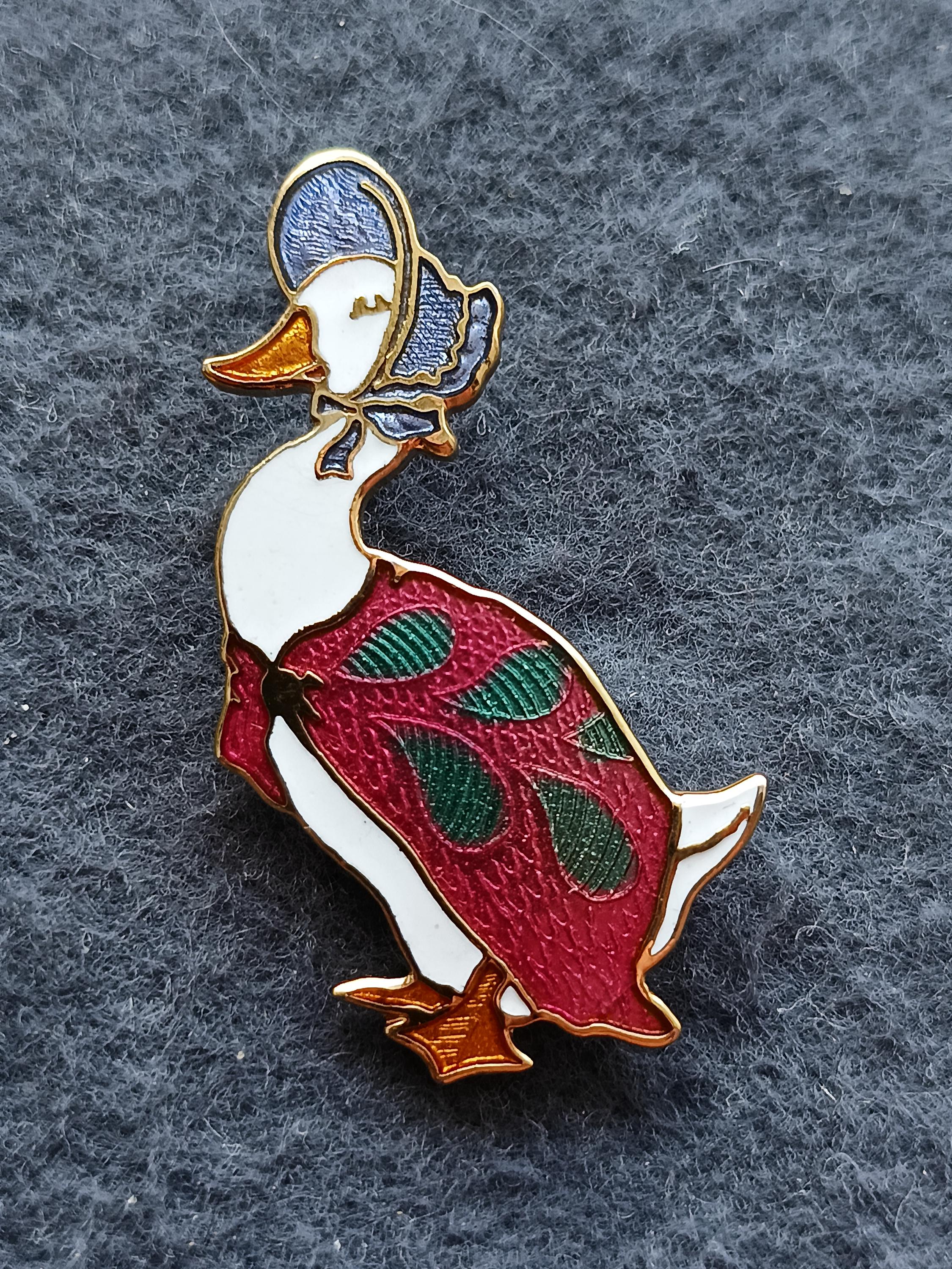 Beatrix Potter Jemima Puddle Duck Vintage Brooch 1992 - Etsy