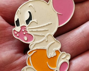 Vintage Bagde Jerry Tom and Jerry Pin Icon