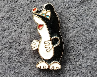 Vintage Badge Mole Pin Icon USSR