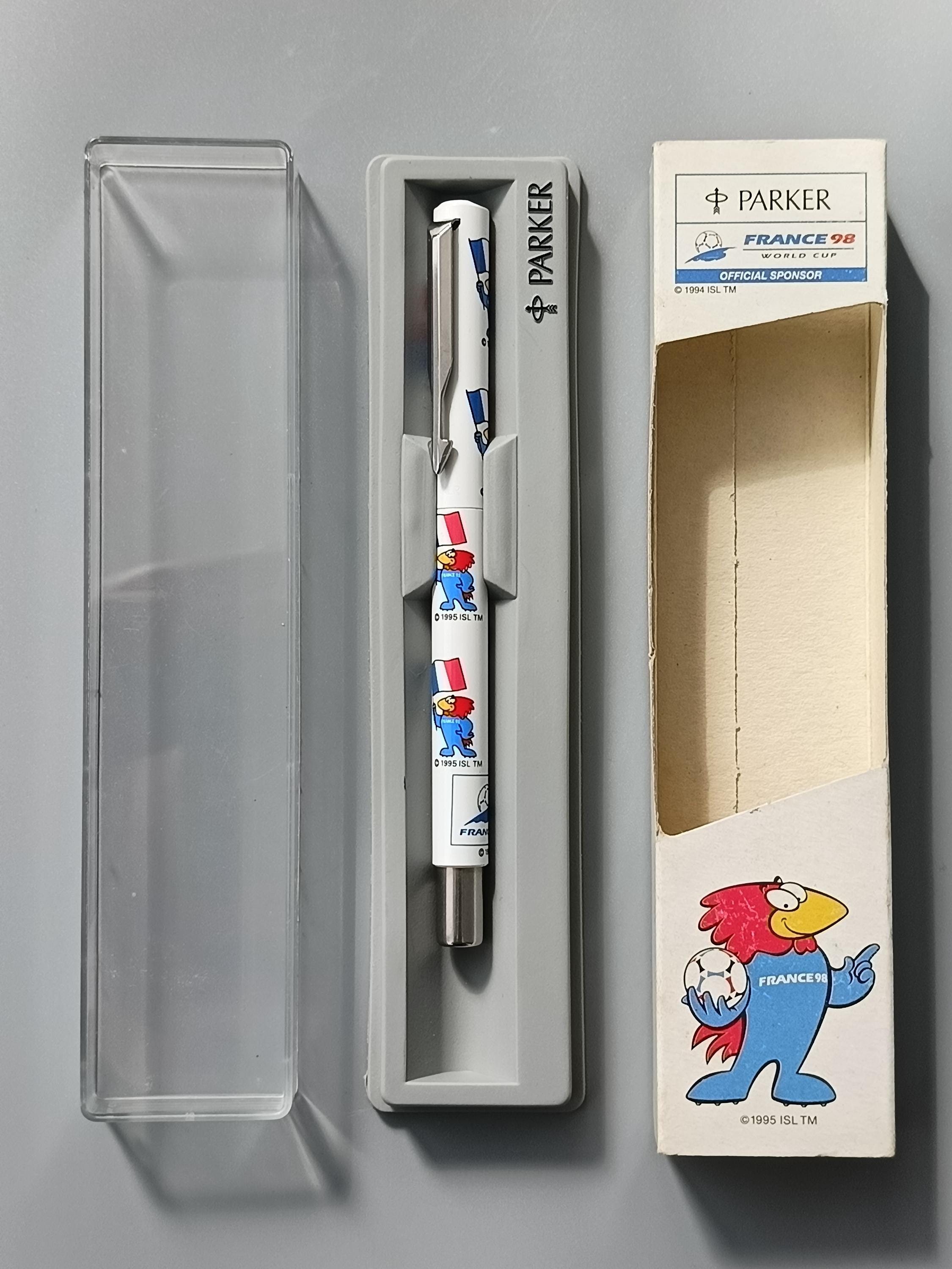 Vintage Pen Parker 1995 France World Football Cup 1998 Not Used - Etsy