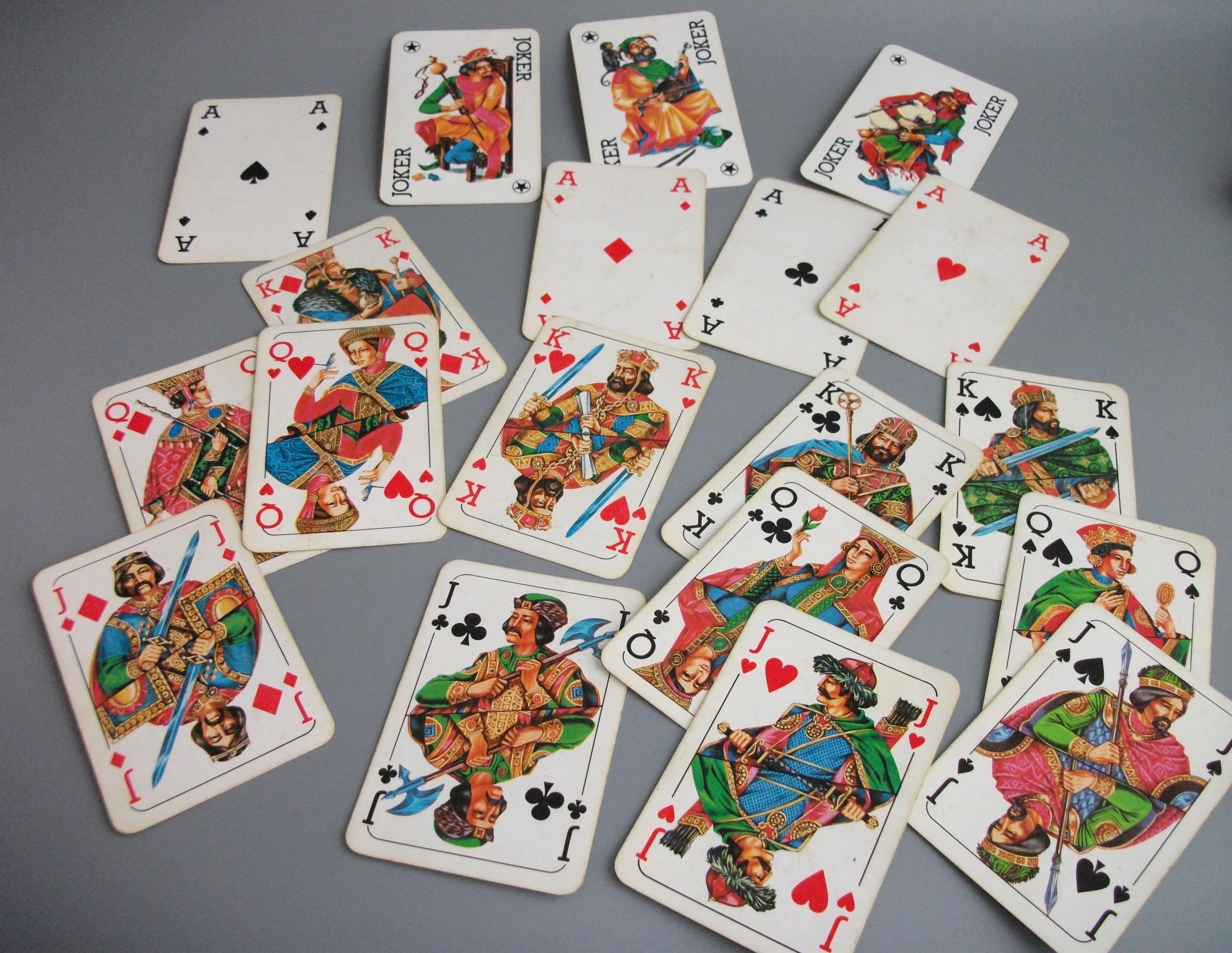 ヴィンテージ トランプ 55枚セット ブルガリア 1984年代 ソ連 - Etsy 日本