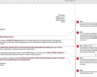 Cover Letter Template, Examples and Course!