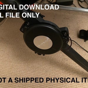 Digital Download STL File Next Level Racing GTLite Playseat Challenge Trophy Dayton TT225 Puck Tacticle Transducer Mini Bass Shaker Mount