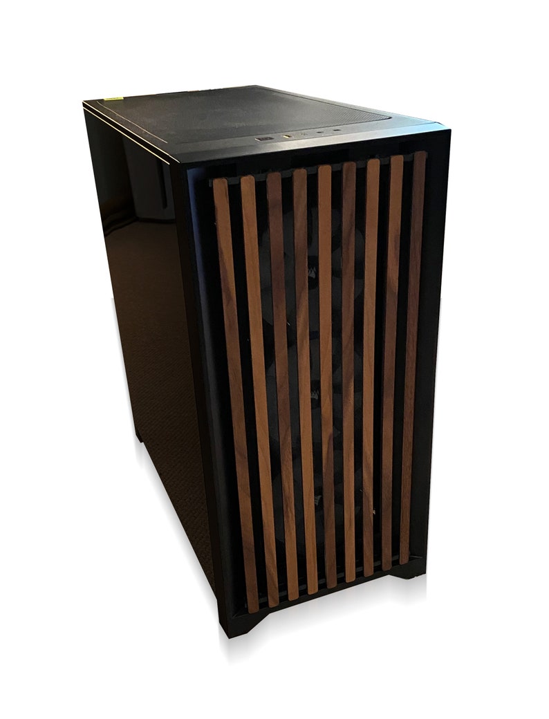 Corsair 4000D PC Case Wood Walnut Slats Front Panel Etsy Australia