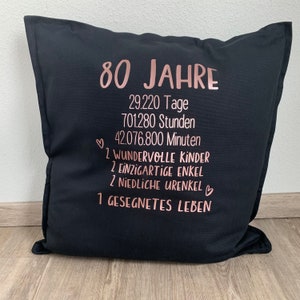 Geschenk 80.Geburtstag Frau Mann Runder Geburtstag Senioren Enkel Urenkel Geschenkidee Oma Opa Großeltern personalisiert Bild 3