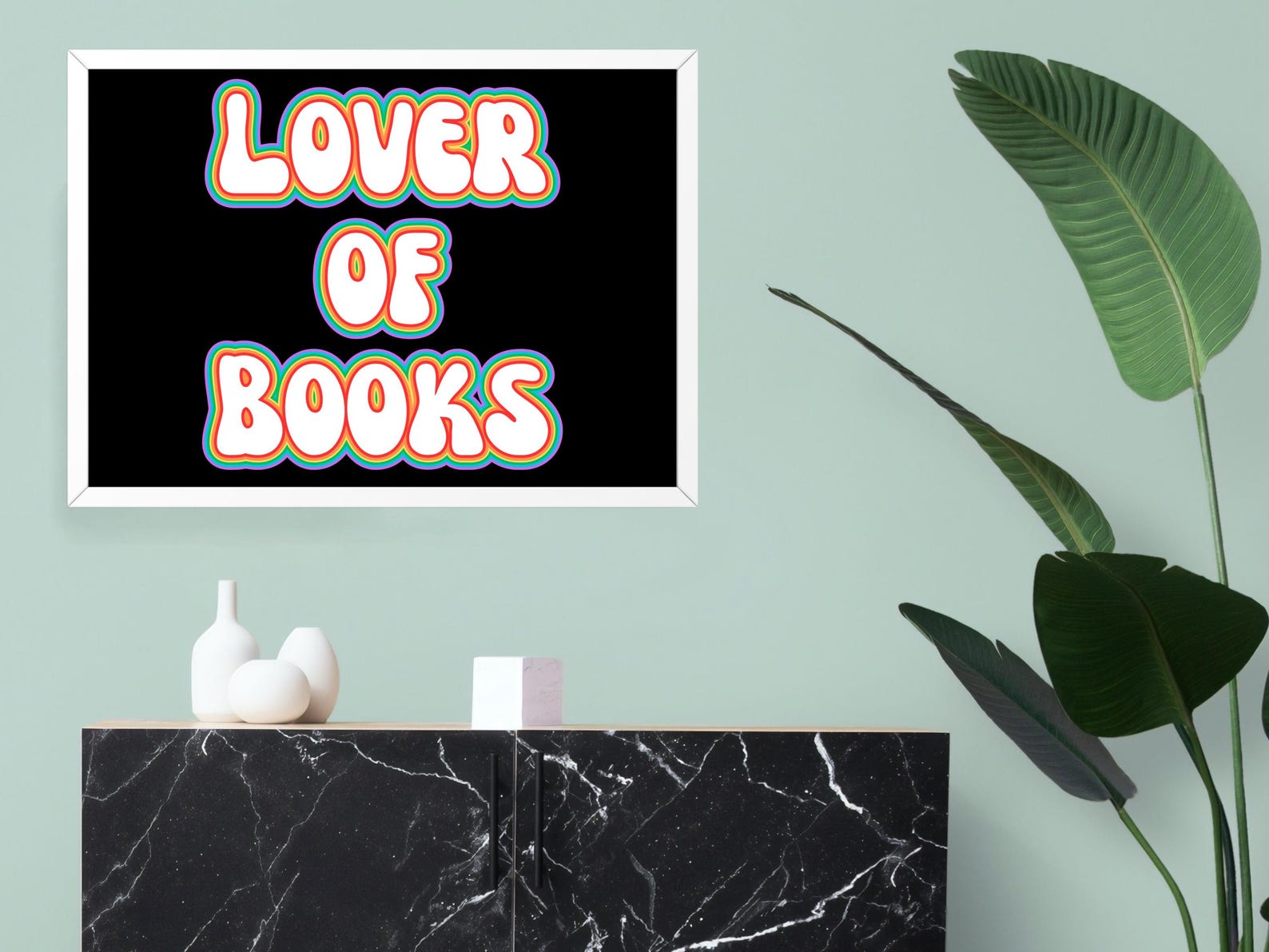 Retro Reading Nook Art for Bookshelf Gallery Wall Decor Literary Wall ...