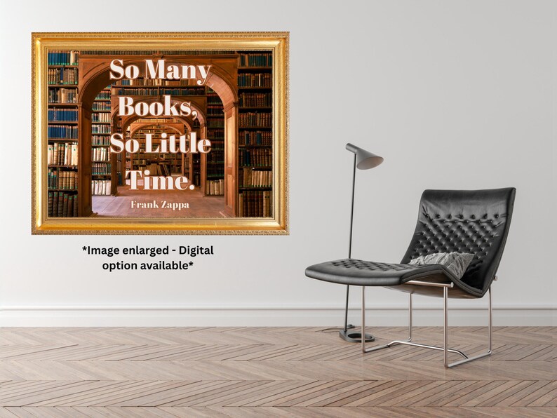 Reading Nook Art for Bookshelf Aesthetic Room Decor Book Quote Wall Art ...