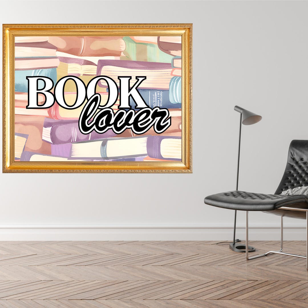 Gallery Wall Decor Reading Nook Art for Bookshelf Bookish Room Decor ...