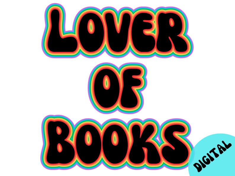 Retro Literary Wall Hanging Book Poster Bookish Art for Bookshelf ...