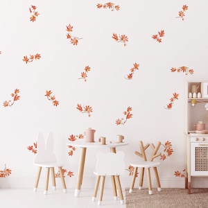 Maple Leaves wall decals