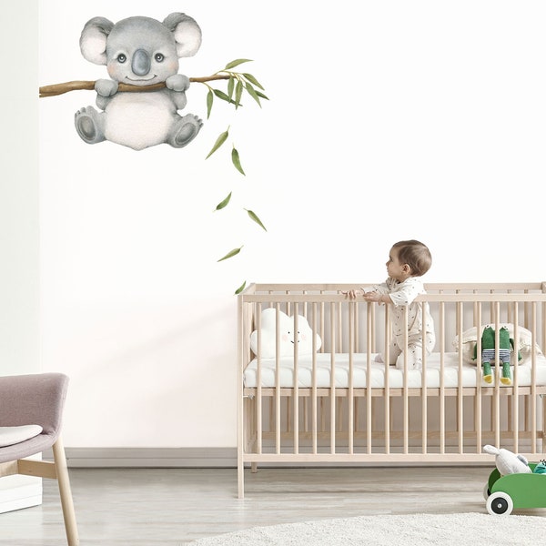 Koala on the Tree wall decals