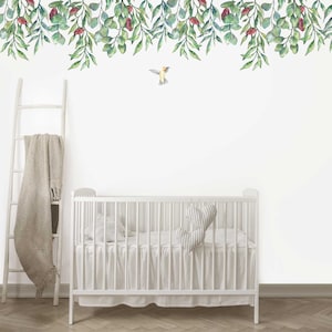 Australian Native Garden Wall Decals | Eucalyptus Decals | Garden Decals
