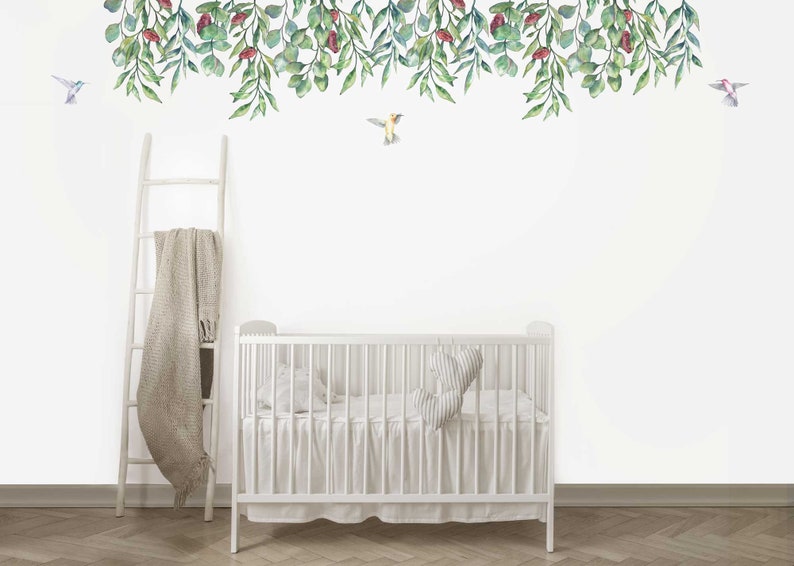 Australian Native Garden Wall Decals Eucalyptus Decals Etsy Australia