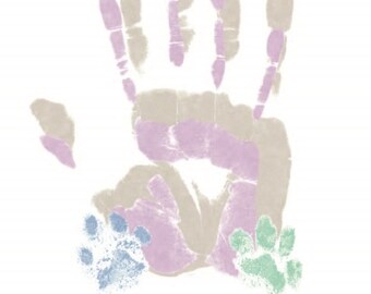 Can Family Cut out’s Hand/Paw Purple