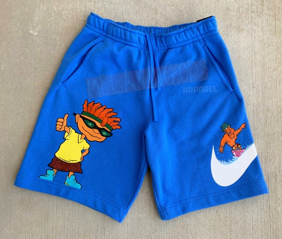 custom nike shorts with cartoon characters