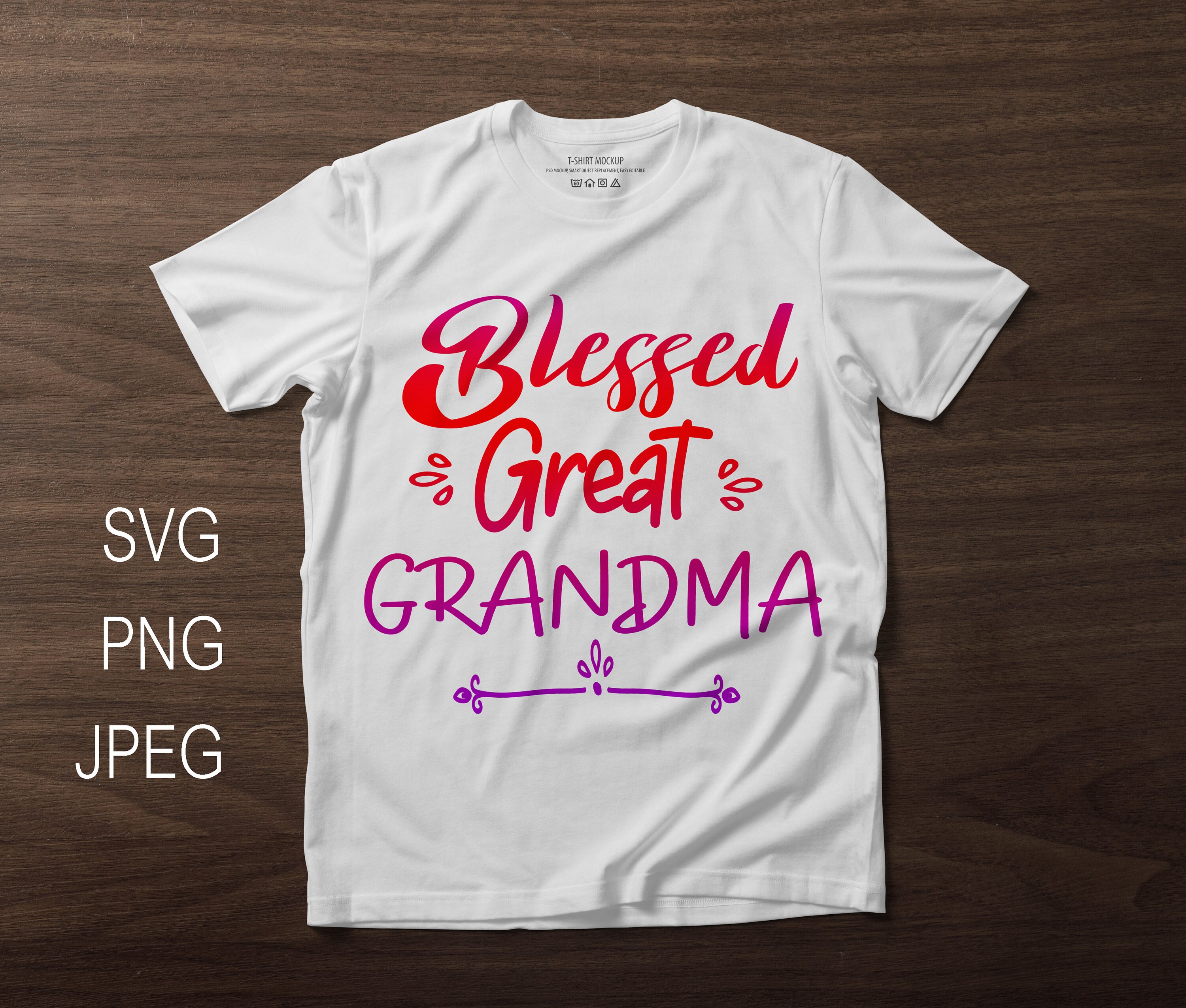 Download Blessed Great Grandma Svg Great Grandma life Nana Mimi | Etsy