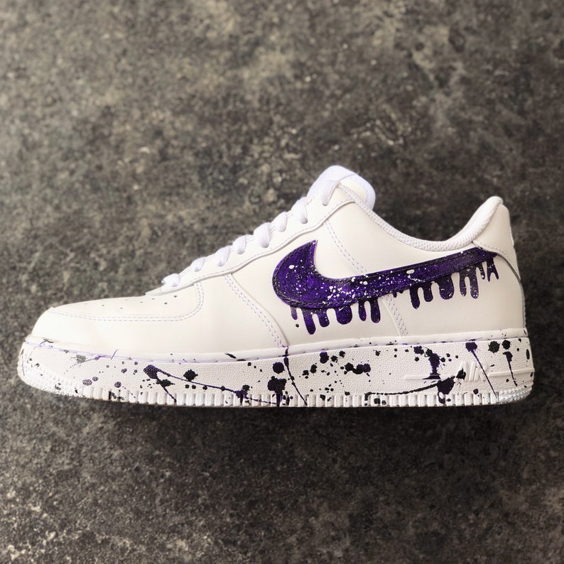 air force 1 with paint