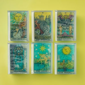 Tarot Karte Seifen - Witchy Seife - Tarot Geschenke