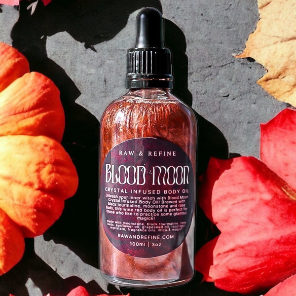 Blood Moon - Crystal Infused Body Oil